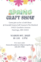 2025 Spring Craft Show March 1, 2025